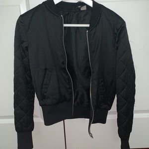 Quilted H&M Bomber Jacket